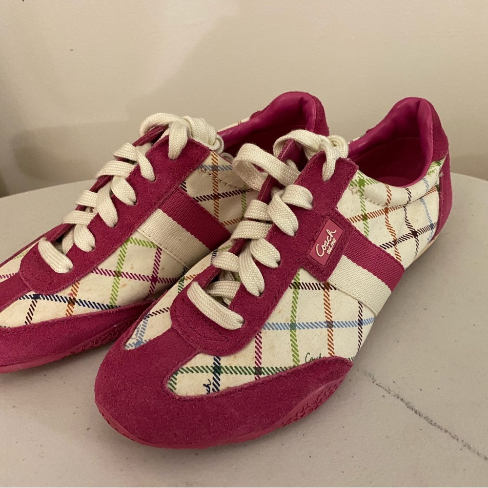 Pink Coach Sneakers